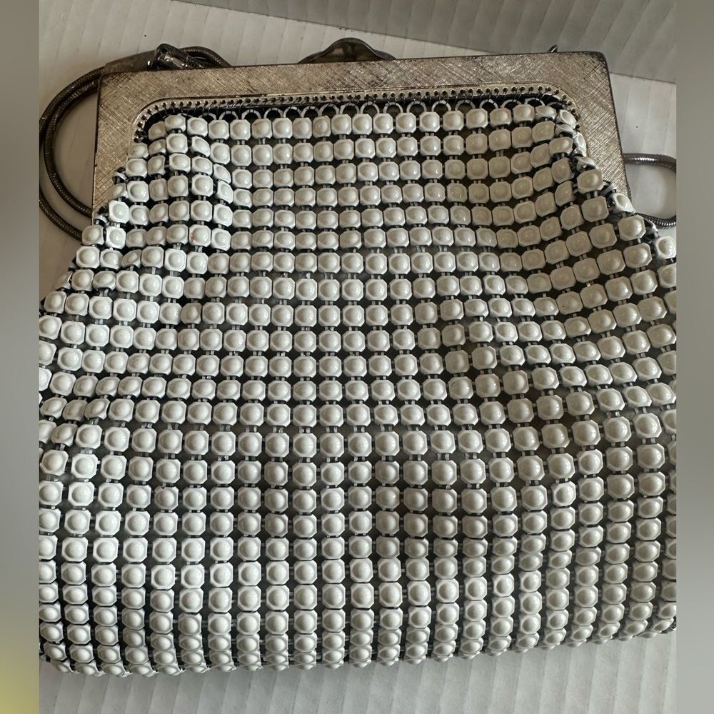 💎1950's OROTON Classic Gomesh Purse/Handbag-Original Double Snake Chain